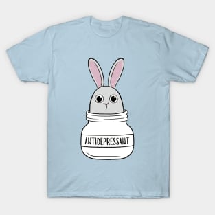 Antidepressant Bunny 4 T-Shirt